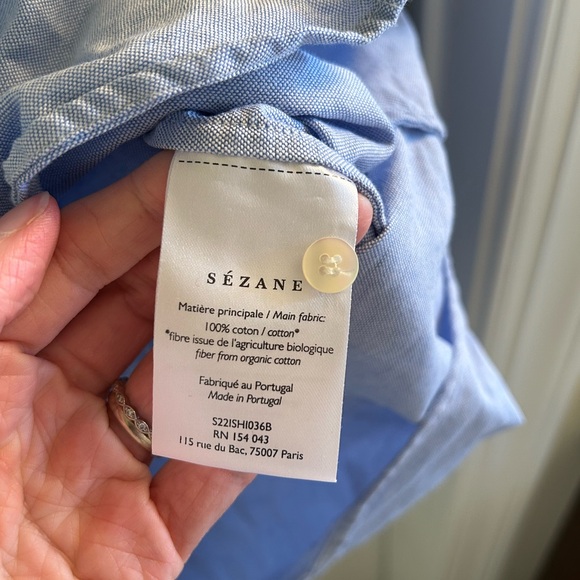 Sezane cotton button down - Picture 3 of 5